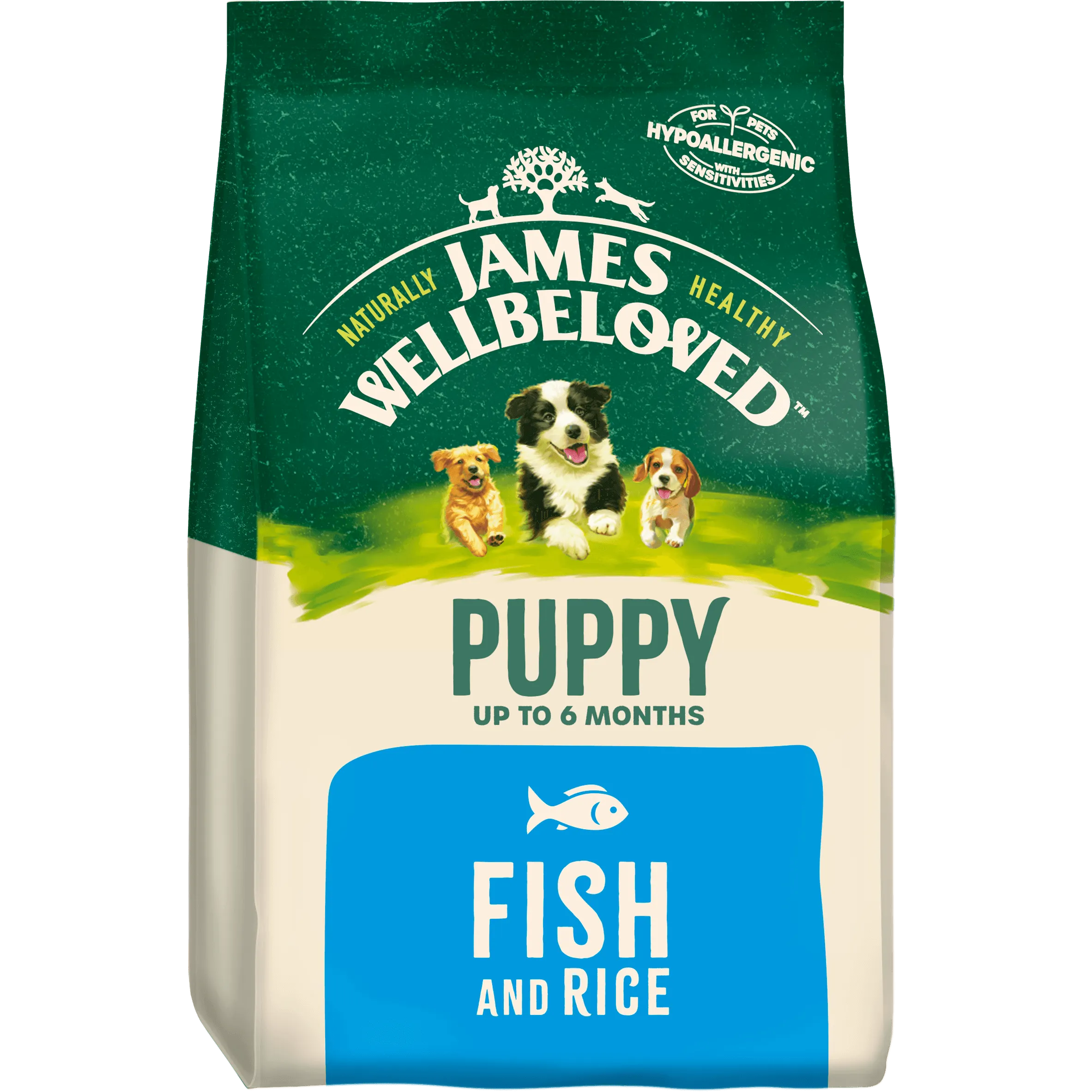 Puppy Fish & Rice Dry Dog Food