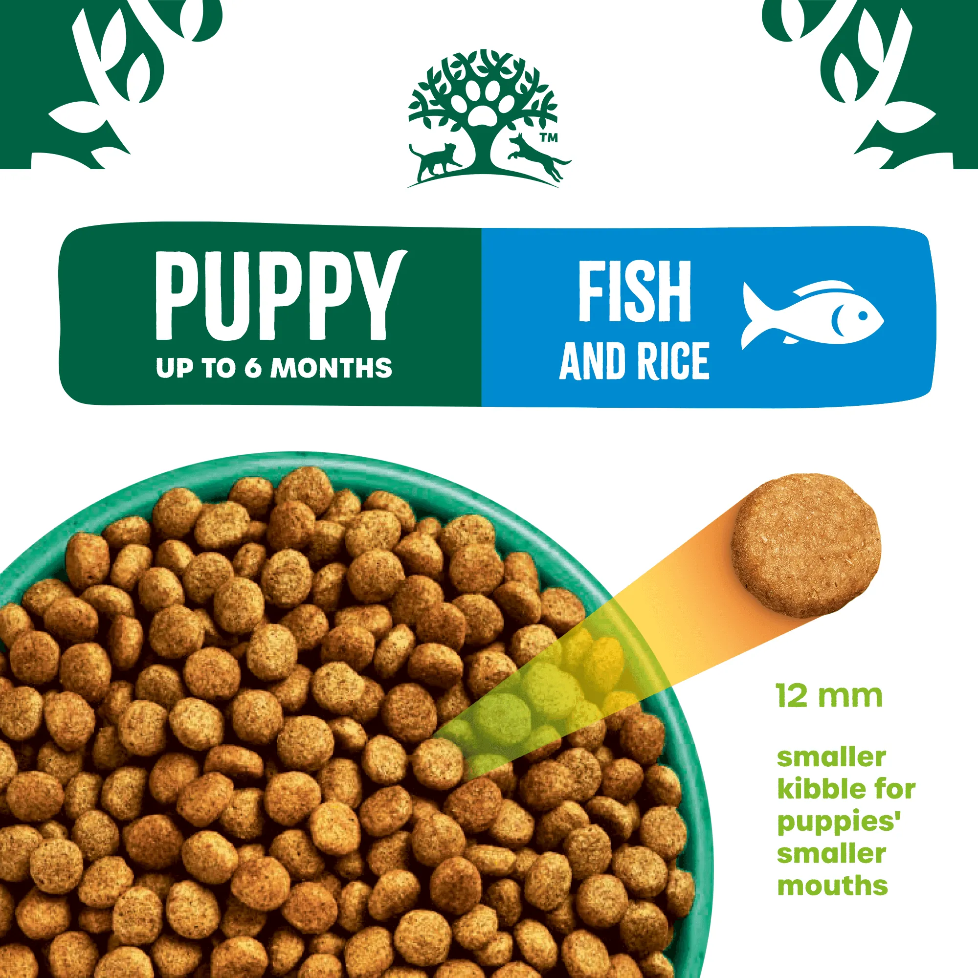 Puppy Fish & Rice Dry Dog Food