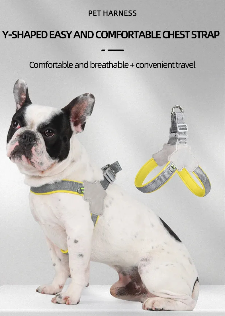 Reflective Adjustable Harness for Small to Medium Dogs and Cats