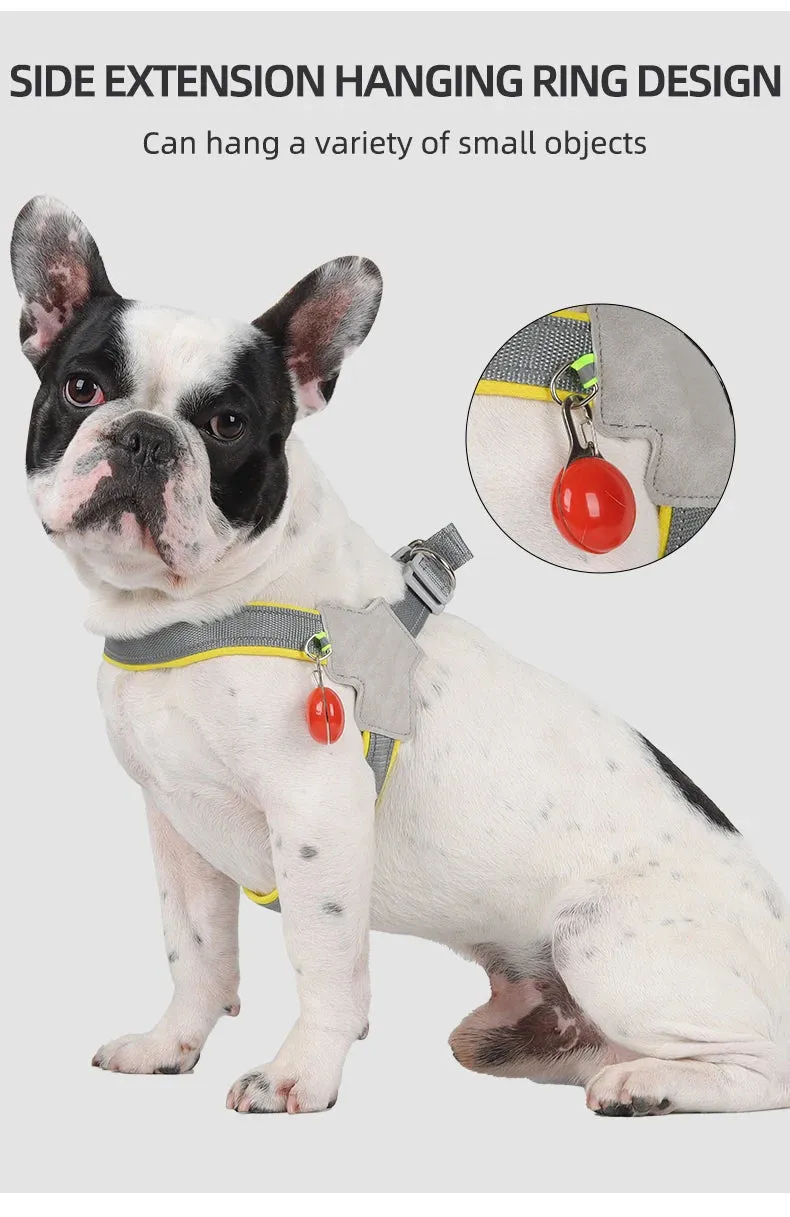 Reflective Adjustable Harness for Small to Medium Dogs and Cats