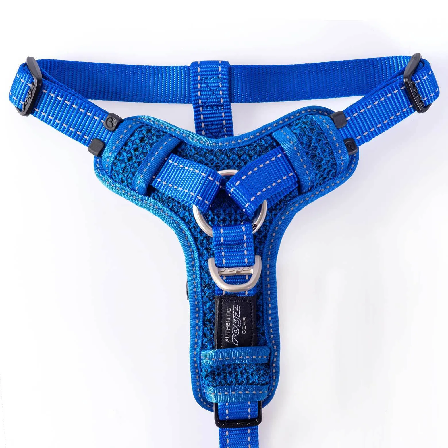 Rogz Control Dog Harness Blue Medium^^^