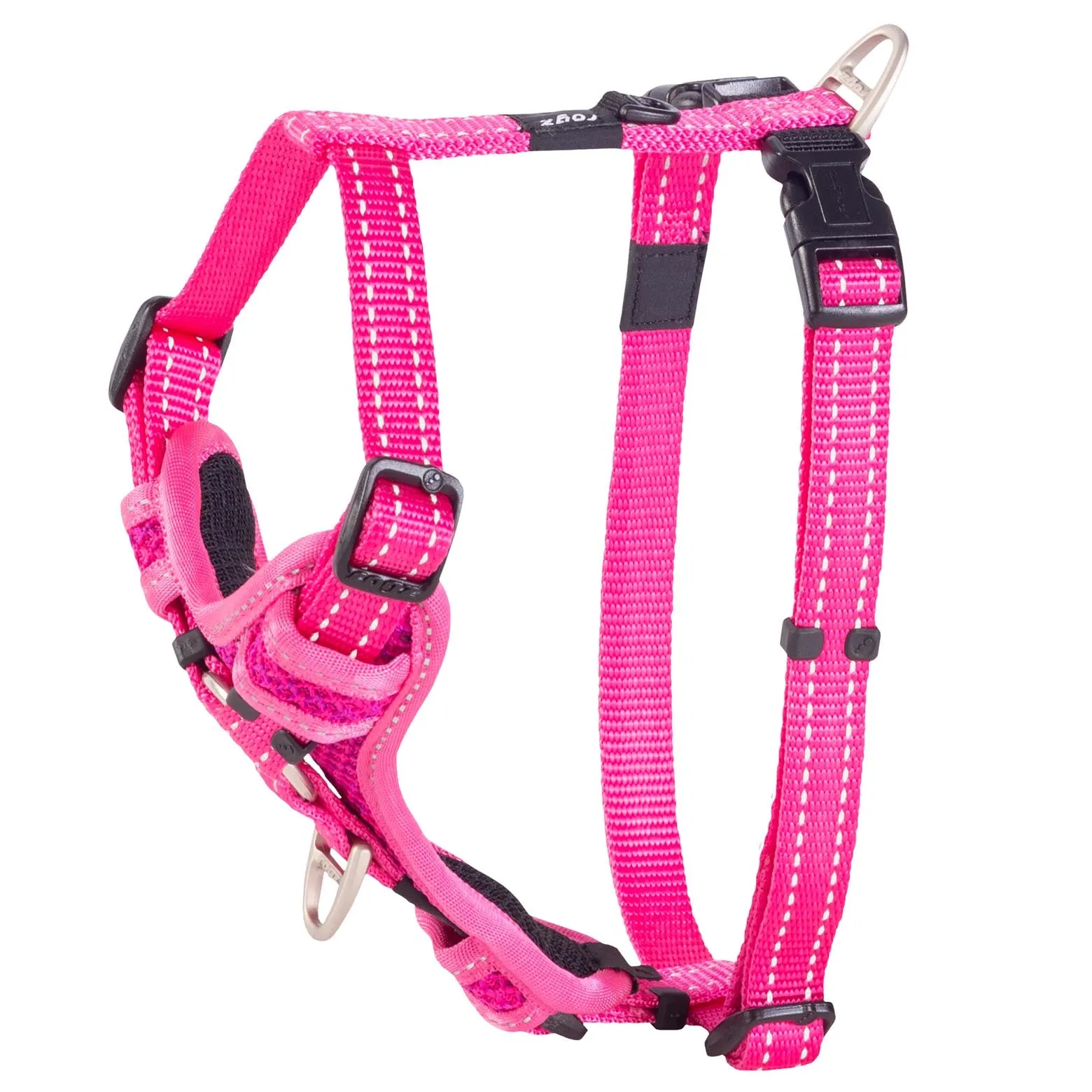 Rogz Control Dog Harness Pink Medium