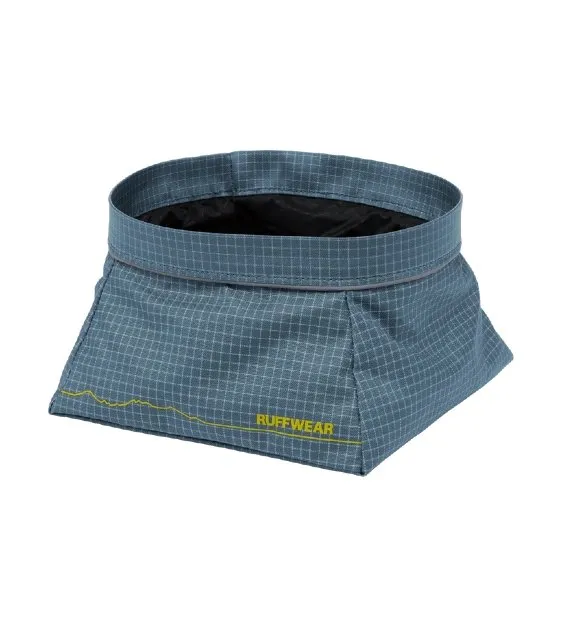 Ruffwear Great Basin™ Packable & Lightweight Dog Bowl (Slate Blue)