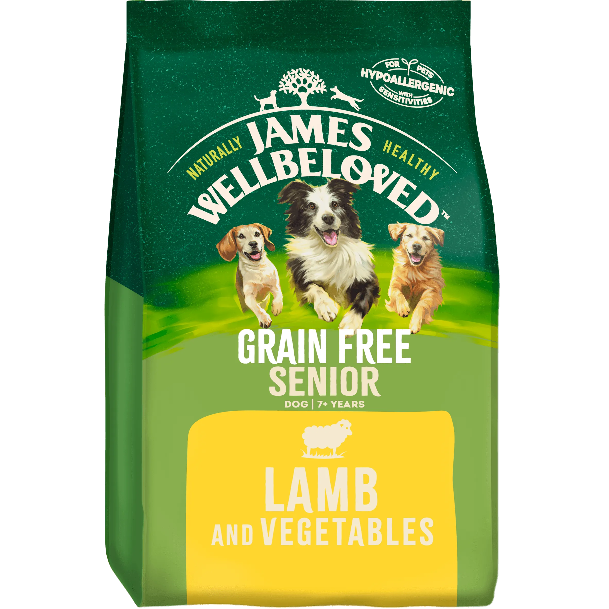 Senior Lamb & Veg Grain Free Dry Dog Food