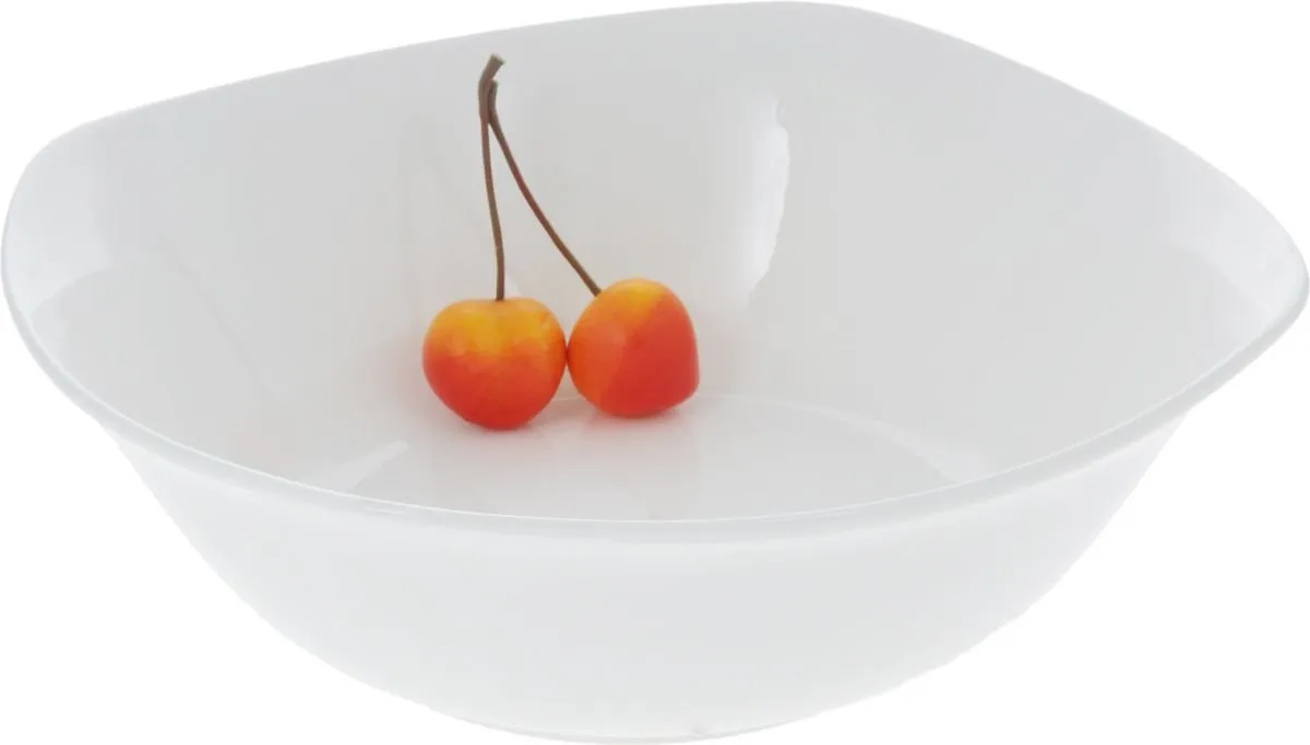 Set Of 6 White Bowl 6.5" inch X 6.5" inch | 16.5 X 16.5 Cm