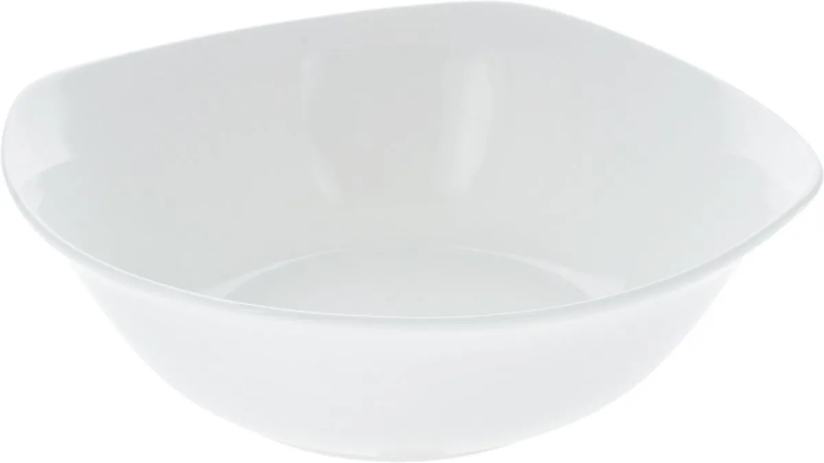 Set Of 6 White Bowl 6.5" inch X 6.5" inch | 16.5 X 16.5 Cm