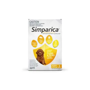 Simparica Puppy Chews 1.3-2.5kg