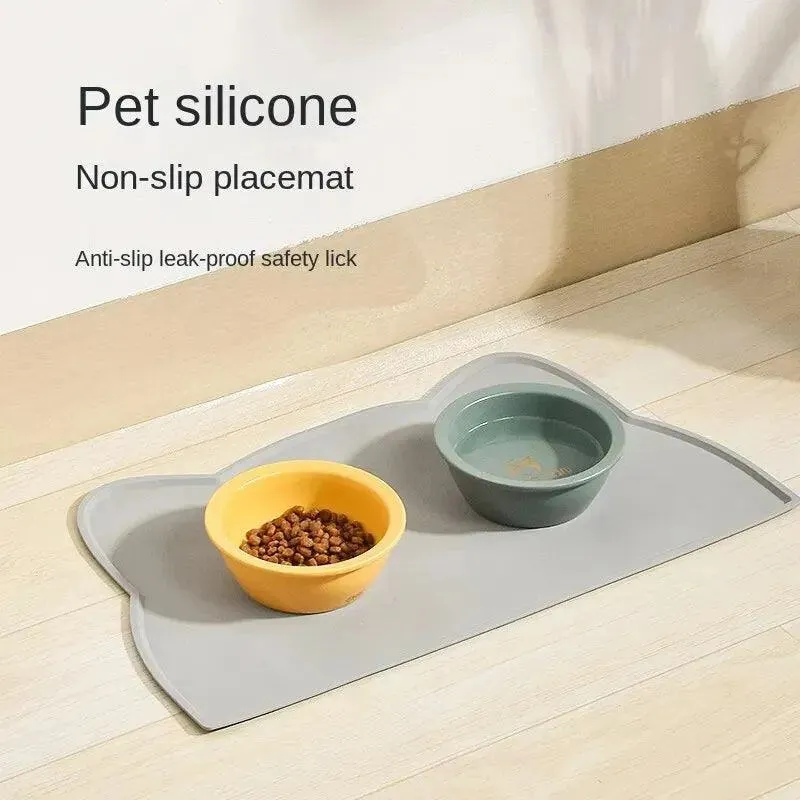 Solid Color Waterproof Pet Mat