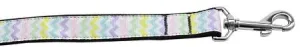 Spring Chevron Nylon Dog Leash 1 wide 6ft Lsh