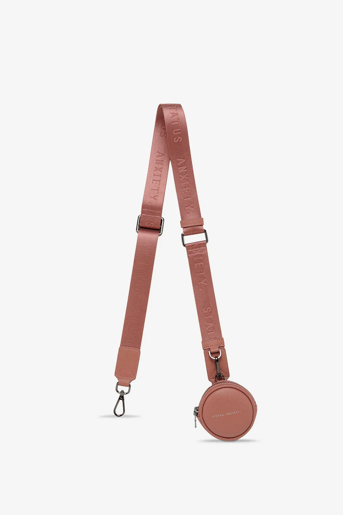 Status Anxiety - Web Strap Thin, Dusty Rose