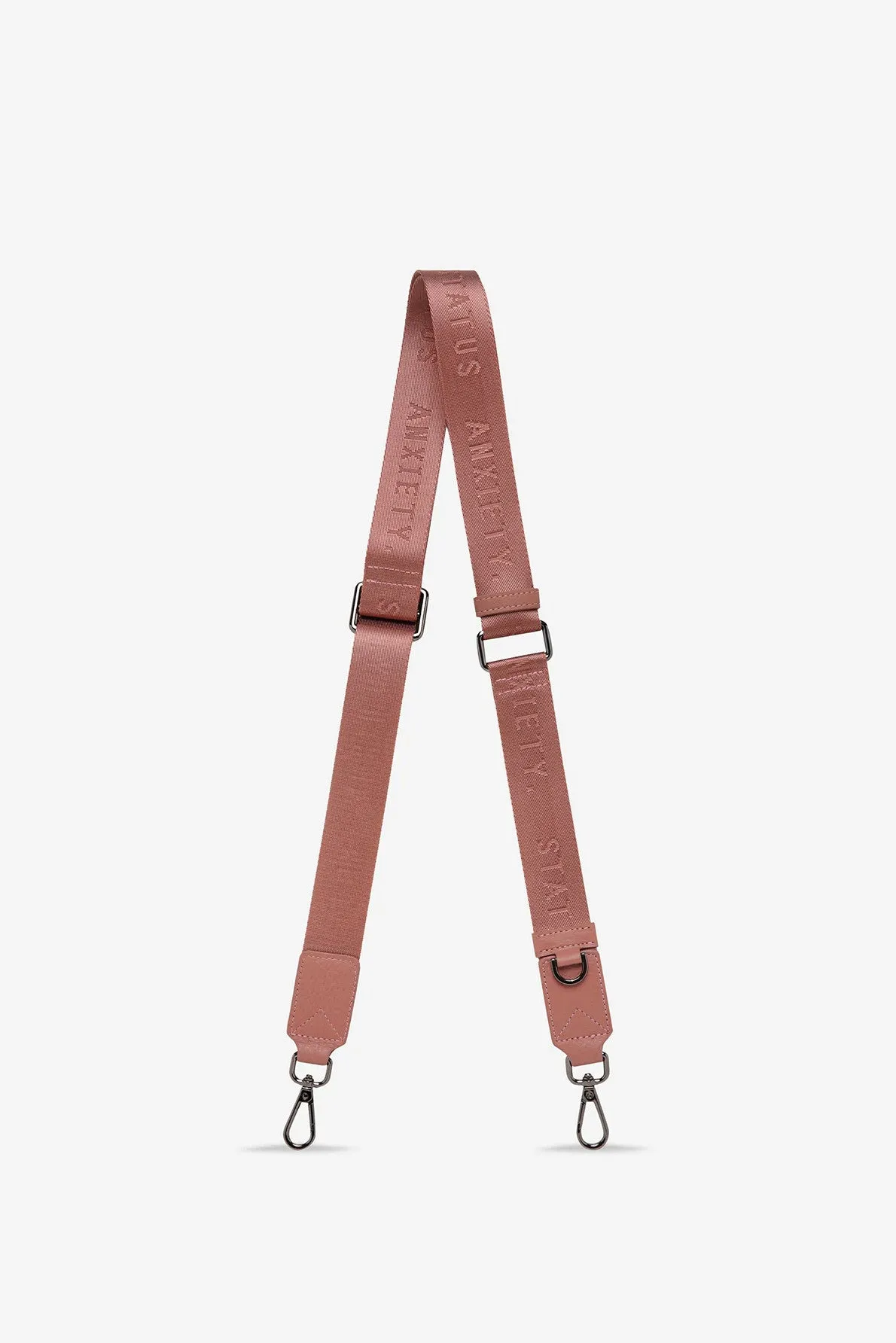 Status Anxiety - Web Strap Thin, Dusty Rose