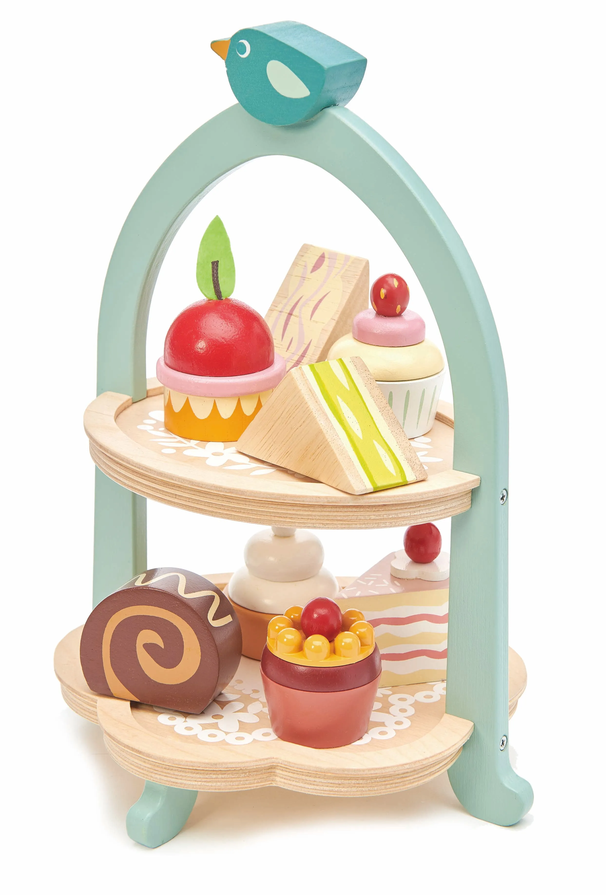 Tender Leaf Toys Birdie Afternoon Tea Stand