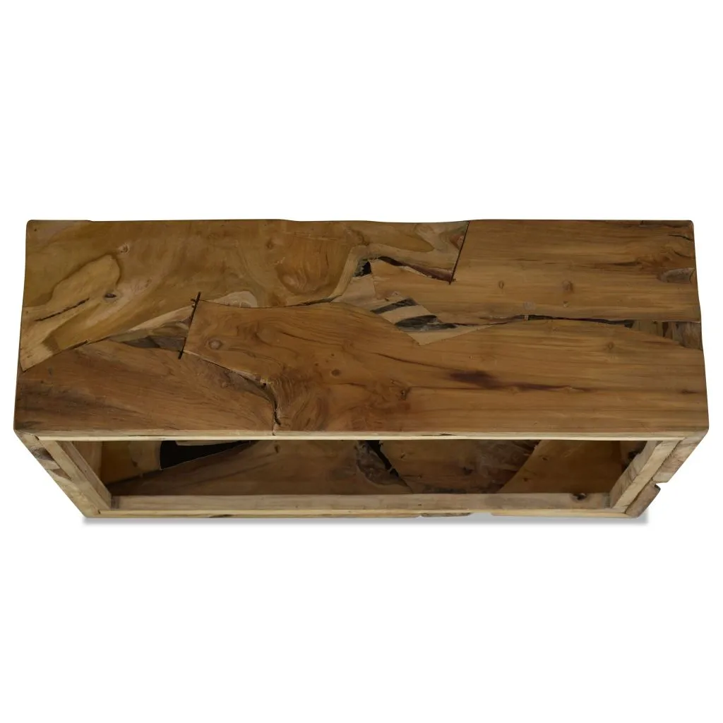 vidaXL Coffee Table 90x50x35 cm Genuine Teak Brown