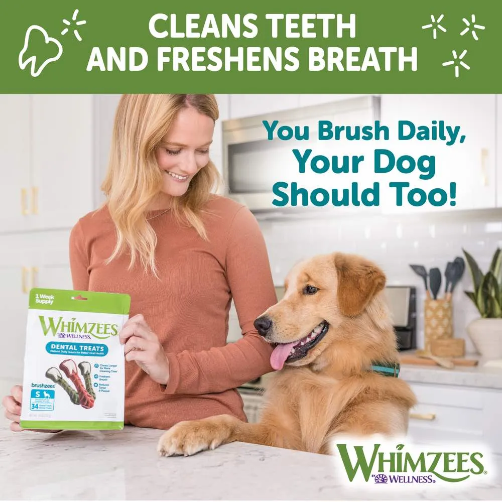 Whimzees Stix Extra Small Grain-Free Dental Dog Treats 56pc